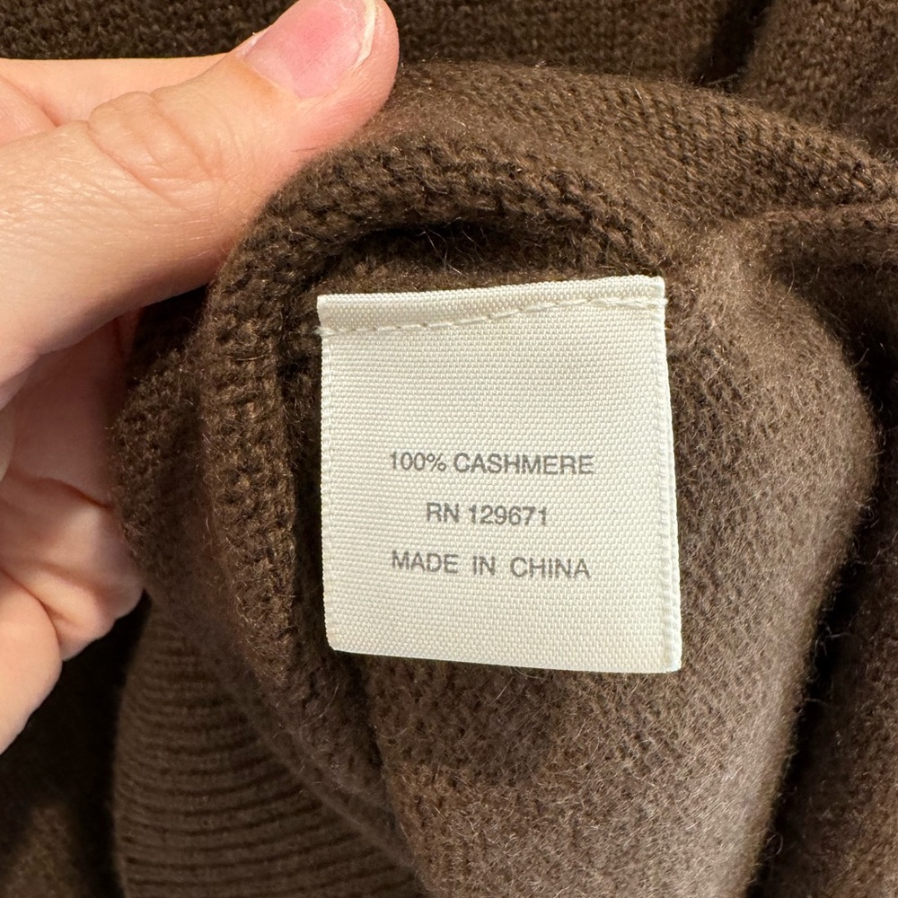 NakedCashmere Brown Cowl Neck Sweater - Picture 6 of 10